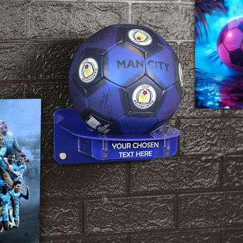 Personalised Acrylic Football Display Shelf, 6 of 8