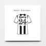 Football Shirt Birthday Boy Card, thumbnail 1 of 7