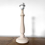 Pluma Wood Table Lamp Painted In Farrow And Ball Paint, thumbnail 6 of 6