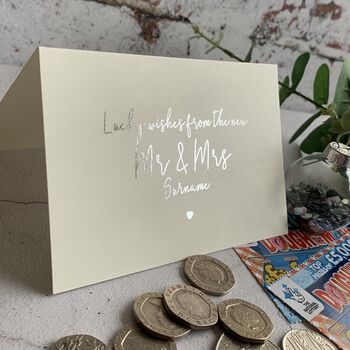 Foiled Lucky Wishes Wedding Favours Set Of 10, 4 of 7