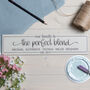 Personalised Perfect Blend Family Wooden Sign, thumbnail 2 of 3