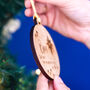 Personalised Memorial Brightest Star Tree Decoration, thumbnail 4 of 6