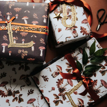 Woodland Mushroom Wrapping Paper Set – For Christmas, Birthdays And Weddings, 2 of 6