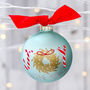Gift Boxed Large 'Joy To The World' Bauble, thumbnail 2 of 3