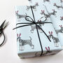 Festive Miniature Schnauzer Christmas Wrapping Paper, thumbnail 2 of 4
