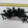 Gothic Dried Flowers Hair Comb, thumbnail 4 of 5