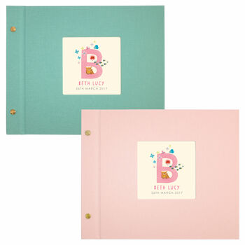 Personalised Baby Alphabet Photo Album, 4 of 12