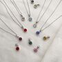 Silver January Birthstone Gift Set – Garnet, thumbnail 3 of 5