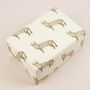 Luxury Cheetah Gift Wrap Bundle Of Five Sheets, thumbnail 3 of 4