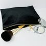 50th Birthday Gift For Her A Fabulous Velvet Birthday Make Up Bag, thumbnail 9 of 10