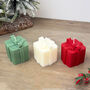 Christmas Present Candle Christmas Gift Box Candle, thumbnail 8 of 10