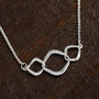 Silver Linked Chain Bracelet, thumbnail 2 of 4