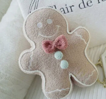 Boucle Gingerbread Soft Cushion, 2 of 3