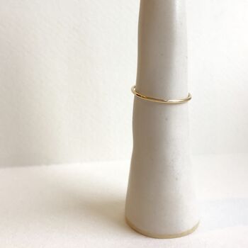 Recycled Gold Stacking Ring, 2 of 4