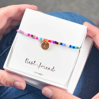 Personalised Beaded Friendship Bracelet, 2 of 2