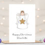 Personalised Christmas Angel Card, thumbnail 2 of 3