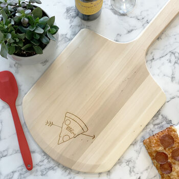 Personalised Couples Pizza Board, 2 of 4