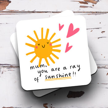 Personalised Mug 'Mum Ray Of Sunshine', 3 of 3