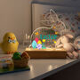 Happy Easter Bunny Gift LED Acrylic Night Light Plaque, thumbnail 2 of 5