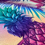 Tropical Cushion Cover With Mango And Pineapple Themed, thumbnail 6 of 7