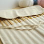Monogram Personalised Knitting Needle Case, thumbnail 3 of 9