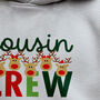 Personalised Cousin Crew Hoody, thumbnail 2 of 3