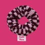 Check Knitted Scrunchie, thumbnail 4 of 10