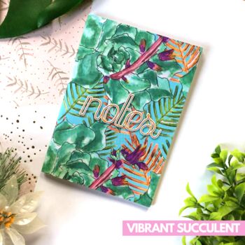 Houseplant Illustrated Lined Notebook Set Of Two, 7 of 12