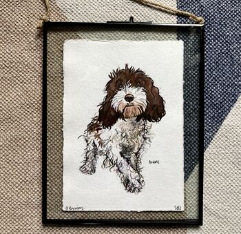 Personalised Pet Illustration In Watercolour, 2 of 10