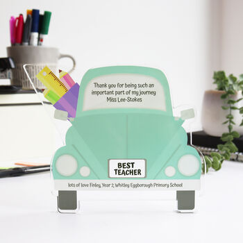 Personalised Teacher Gift Desk Stand, 6 of 7