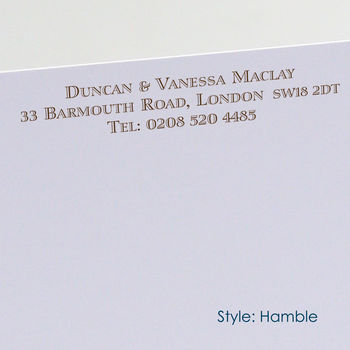 Personalised Classic Correspondence Cards, 4 of 11