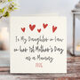 To Our/My Daughter In Law On Mothers Day Card, thumbnail 2 of 5