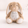 Personalised Baby Bunny Gift From Auntie, thumbnail 1 of 2