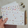 Pressed Wildflowers Ready To Write Invitations, thumbnail 3 of 8