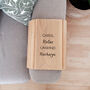 Personalised Message Wooden Sofa Armchair Tray, thumbnail 5 of 7