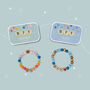 Beaded Bff Friendship Bracelet Gift Kit, thumbnail 1 of 7