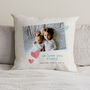 Personalised Vintage Photo Cushion With Your Words, thumbnail 1 of 5