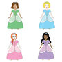 Princess Personalised Thank You Note Cards, thumbnail 3 of 3