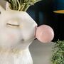 Bunny Bubble Gum Vase, thumbnail 4 of 6