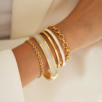 Enamel Stacking Bracelet, 5 of 9