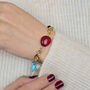 Statement Personalised Birthstone Charm Bracelet, thumbnail 4 of 6