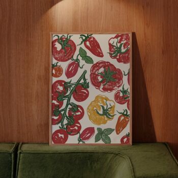 Heirloom Tomato Kitchen Print, 8 of 8