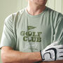 Personalised 'Below Par Golf Club Society' Men's T Shirt, thumbnail 1 of 2