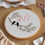 Love Birds Cross Stitch Kit, thumbnail 2 of 8