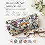 Personalised Handmade Liberty Fabric Soft Eyeglass Pouch, thumbnail 2 of 12