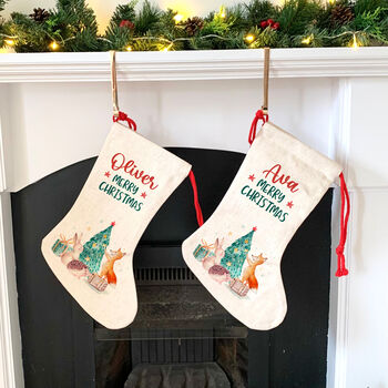 Personalised My First Christmas Stocking With Name, 3 of 4