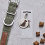 Chocolate Labrador ID Name Tag, thumbnail 5 of 5