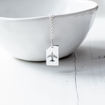 Plane Ticket Necklace, 3 of 9