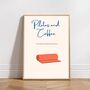 A4 Art Print, Pilates And Coffee, thumbnail 4 of 5