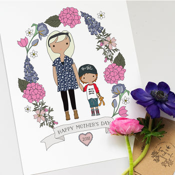 Personalised Mother's Day Print, 2 of 3